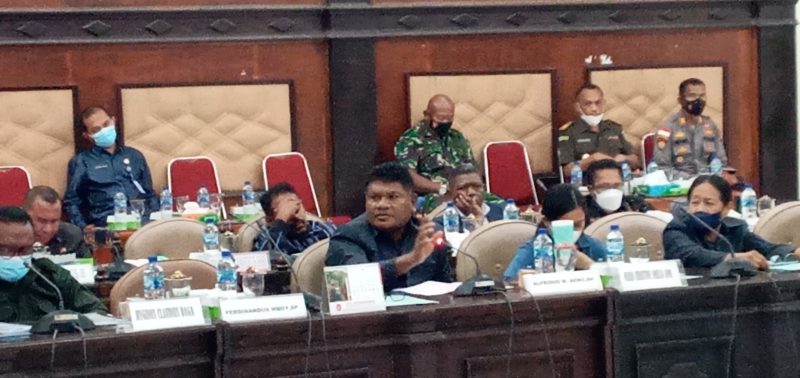 Alfridus Melanus Aeng, anggota DPRD Sikka dari PKP