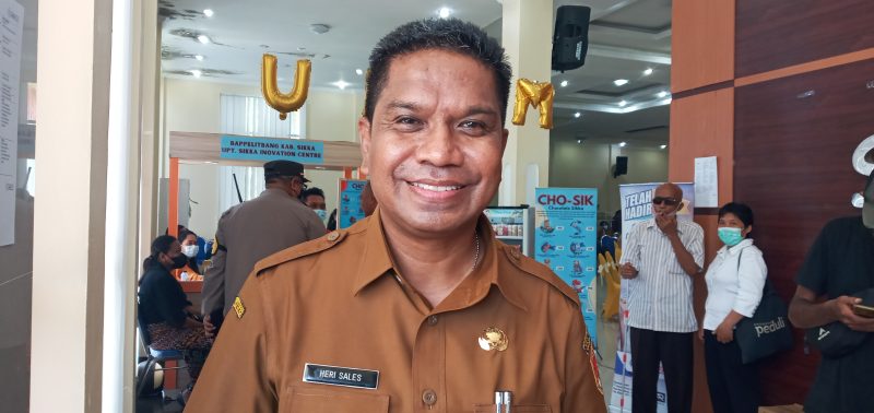 Kepala Dinas PKO Sikka Yoseph Heriyanto Vandiron Sales