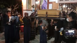 Proses Logu Senhor di Kampung Sikka, Jumat (15/4) (foto: istimewa)