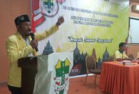 Ketua Terpilih Pemuda Katolik Komcab Sikka Eduardus Bram Kopong