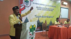 Ketua Terpilih Pemuda Katolik Komcab Sikka Eduardus Bram Kopong