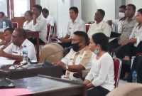 MRL, bendahara pembantu pengeluaran BTT pada BPBD Sikka 