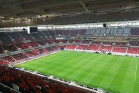 Stadion Ahmad bin Ali di Qatar, tempat pertandingan memperebutkan dua tiket sisa Piala Dunia 2022
