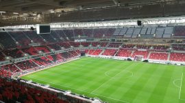 Stadion Ahmad bin Ali di Qatar, tempat pertandingan memperebutkan dua tiket sisa Piala Dunia 2022