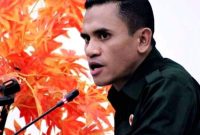 Foto: Sekretaris Fraksi PDIP Bemediktus Lukas Raja