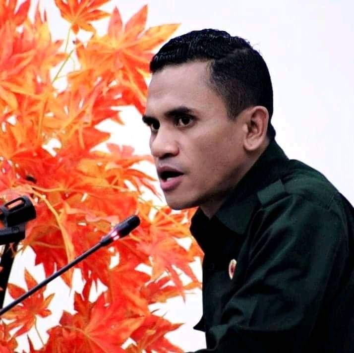 Foto: Sekretaris Fraksi PDIP Bemediktus Lukas Raja