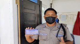 Agustinus Rendy Bere, petugas keamanan yang telah menjadi peserta JKN-KIS