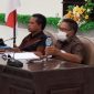 Pimpinan Komisi 3 DPRD Petrus da Silva dan Yoseph Don Bosko saat Psnsus LHP BPK beberapa waktu lalu