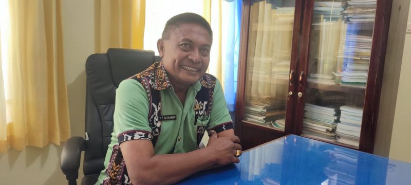 Kepala Dinas Pertanian Kabupaten Sikka Yohanes Emil Satriawan