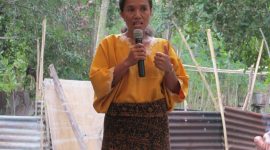 Kepala Desa Terpilih Reroroja Florida Yosefina Ndena 