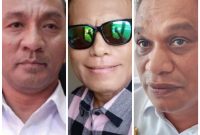 Sekda Sikka, Marianus Gaharpung, dan Bupati Sikka