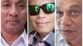 Sekda Sikka, Marianus Gaharpung, dan Bupati Sikka