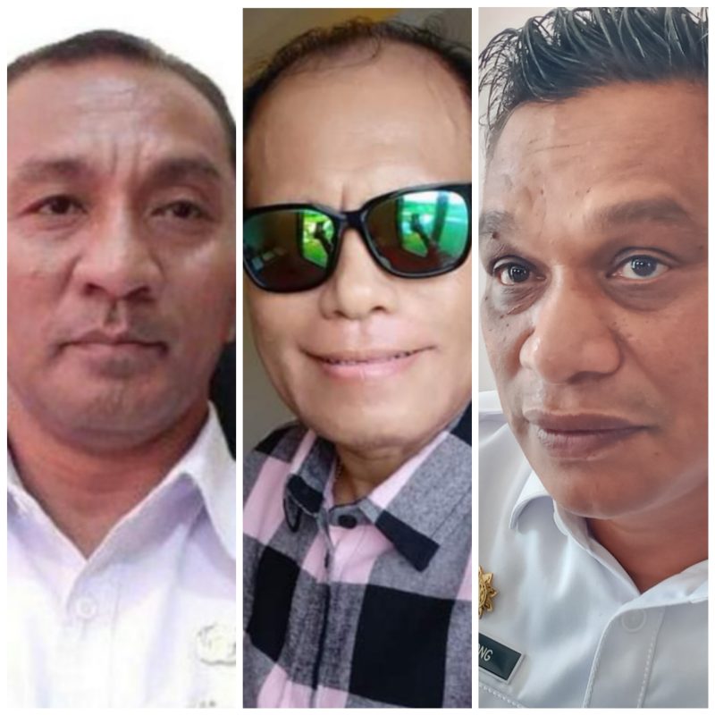 Sekda Sikka, Marianus Gaharpung, dan Bupati Sikka
