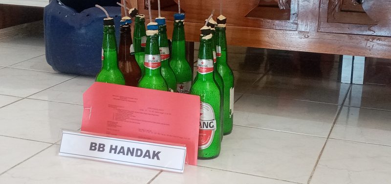 Bahan peledak siap pakai yang diamankan Satreskrim Polres Sikka