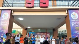 Suasana launching pengresmian dimulainya turnamen El Tari Memorial Cup Tahun 2022 di Kabupaten Lembata, Senin (8/8) (foto: istimewa)