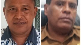 Kolase Mantan GM Kopdit Mitan Gita Silverius Timu dan Ketua Kopdit Mitan Gita Petrus Herlemus 