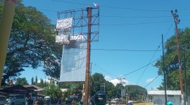 Aksi demo Agustinus Woro di Maumere, Jumat (2/9)