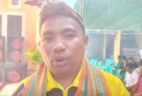 Ketua Kontingen PS Malaka Robertus Belarnimus Klau