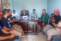 Pertemuan antara Panitia Pelaksana, Asprop PSSI NTT serta Ofisial SBD dan Nagekeo, Selasa (13/9)