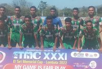 Tim Perss Soe pose sebelum berhadapan Nirwana 04 FC Nagekeo, Selasa (13/9) 