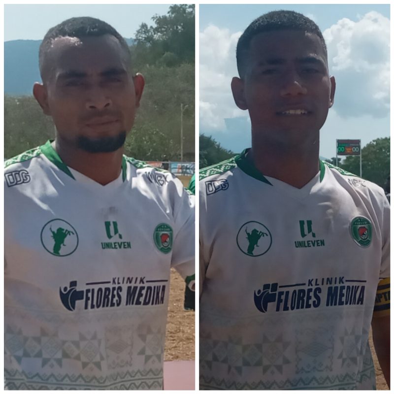 Yohanes Kristoforus Nono dan Ronaldus Yovandi Sambi, duet striker dari Persami Maumere