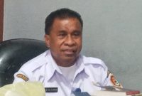 Kepala Dinas Kearsipan dan Perpustakaan Kabupaten Sikka Adeodatus Buang da Cunha