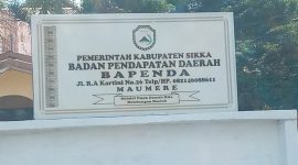 Kantor Badan Pendapatan Daerah Kabupaten Sikka