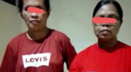 Dua dari lima korban penyekapan yang berhasil diselamatkan warga NTT di Sulsel