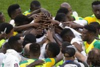 Euforia pemain Senegal lolos ke Piala Dunia 2022 setelah menang adu penalti atas Mesir 3-1