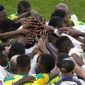 Euforia pemain Senegal lolos ke Piala Dunia 2022 setelah menang adu penalti atas Mesir 3-1