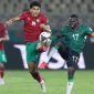 Aksi pemain Maroko usai mengalahkan Malawi pada Piala Afrika