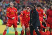 Euforia pemain Wales setelah 64 tahun berlaga lagi pada pentas Piala Dunia