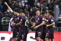 Timnas Meksiko saat kualifikasi Piala Dunia 2022 kontra El Savador di Stadion Azteca, Mexico City, 30 Maret 2022