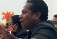 Anggota Fraksi Partai Hanura Wenseslaus Wege