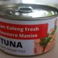 Contoh produk ikan tuna kaleng dengan bahan dasar ikan tuna dari Kabupaten Sikka 