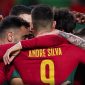 Selebrasi pemain Portugal