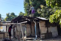 Kondisi salah satu rumah yang mendapat intervensi bantuan melalui program Mekeng Bedah Rumah (foto: istimewa) 