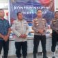 Wakapolres Sikka Kompol Ruliyanto Junaedi Putera Pahroen usai memberikan keterangan pers terkait raibnya 16 unit motor bodong, Jumat (20/1)