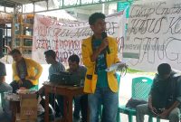 Sekretaris BEM ITFK Ledalero Paul Lama Tukan