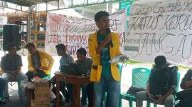 Sekretaris BEM ITFK Ledalero Paul Lama Tukan