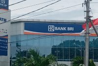 Kantor BRI Cabang Maumere di Jalan Ahmad Yani