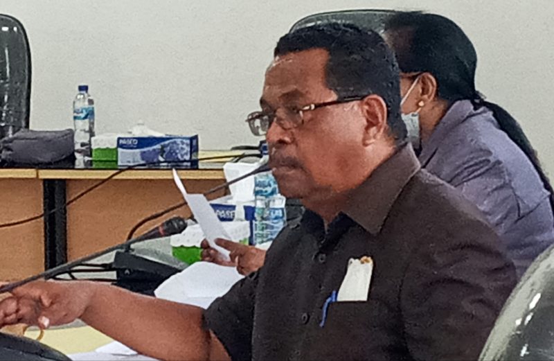 Fabianus Toa, anggota Fraksi Partai Gerindra DPRD Sikka
