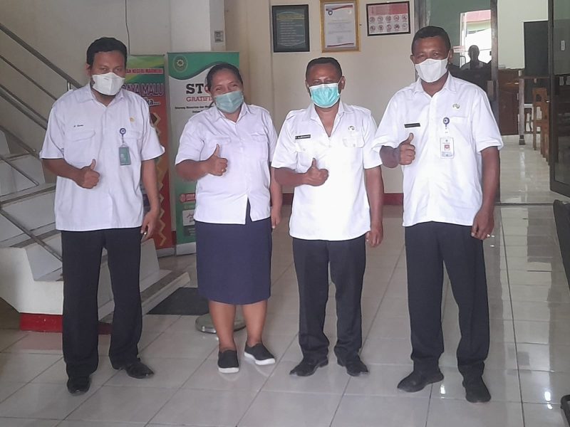 Tim Kuasa Hukum Pemohon PK dalam perkara Pembangunan Kantor Bupati Sikka