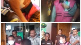 Kolase tersangka kasus dugaan korupsi dana BTT TA 2021 di Kantor BPBD Sikka