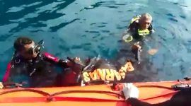 Tim SAR Gabungan, Rabu (22/2), berhasil menemukan korban tenggelam di perairan Natakoli