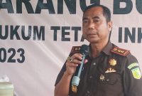 Kepala Kejaksaan Negeri Sikka Fatoni Hatam