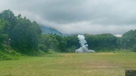 Detonator dan handak diledakkan di Lapangan Tembak Brimib Maumere