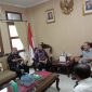 Silaturahmi Bacaleg Perindo Dapil NTT 1 Stefanus Roy Rening ke Uskup Agung Jakarta, Rabu (22/3) 