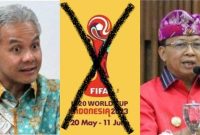 Kolase Ganjar Pranowo dan Wayan Koster