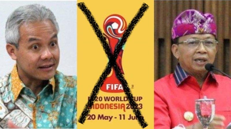 Kolase Ganjar Pranowo dan Wayan Koster